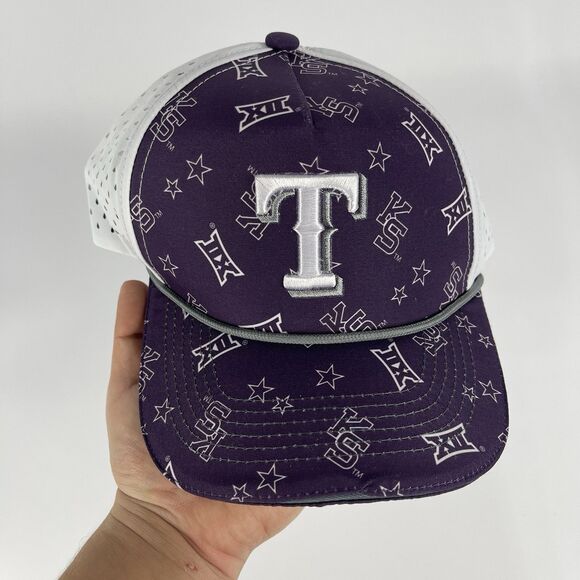 2023 Texas Rangers Kansas State Brand New 2023 Big 12 Hat Purple - Picture 8 of 8